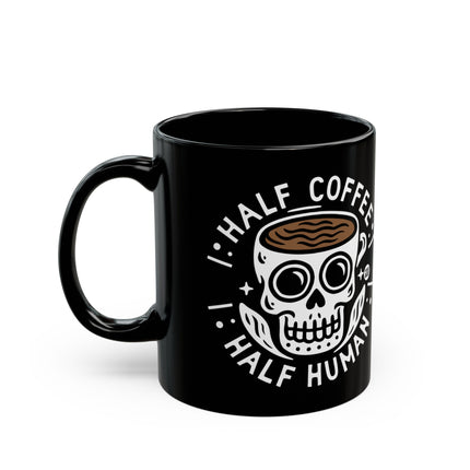 Half Coffee Half Human Mug