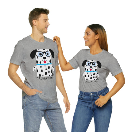 Bow Wow Meow Dalmatian Unisex Tee