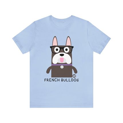 Bow Wow Meow French Bulldog Unisex Tee