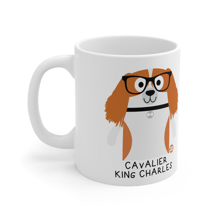 Bow Wow Meow Cavalier King Charles Ceramic Mug