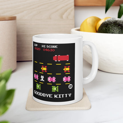 Goodbye Kitty Video Game Ceramic Mug