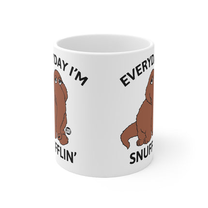 Everyday I'm Snufflin Ceramic Mug