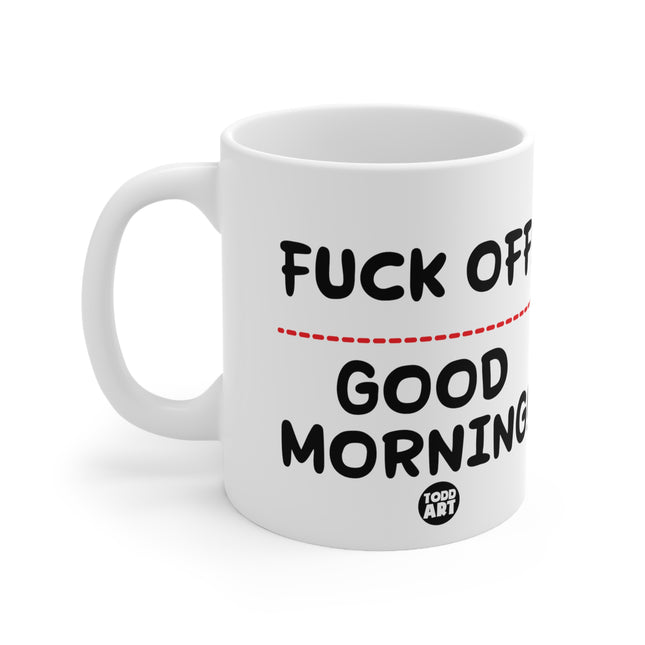 Fuck Odd Good Morning Ceramic Mug