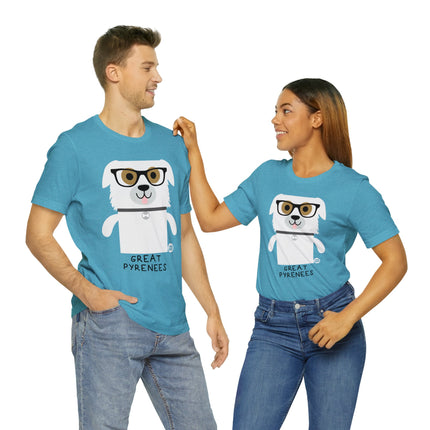 Bow Wow Meow Great Pyrenese Unisex Tee