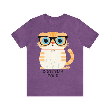 Bow Wow Meow Scottish Fold Unisex Tee