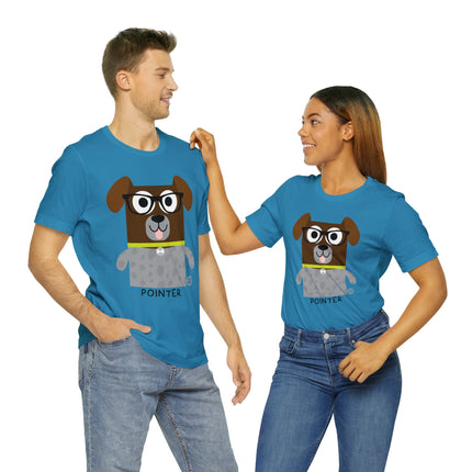 Bow Wow Meow Pointer Unisex Tee