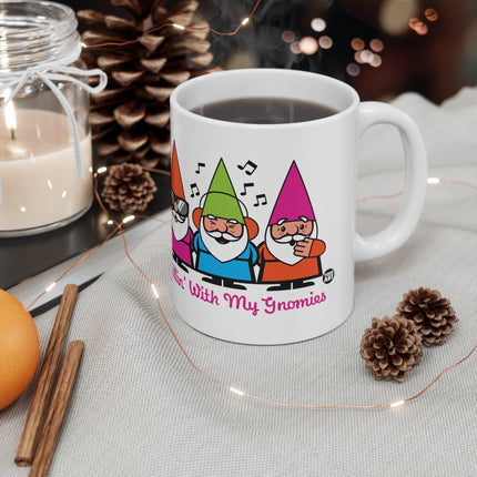 Chillin Gnomies Ceramic Mug