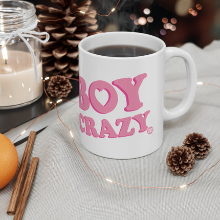 Boy Crazy Ceramic Mug