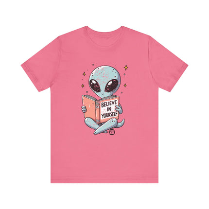 Believe in Yourself Cute Alien Tee