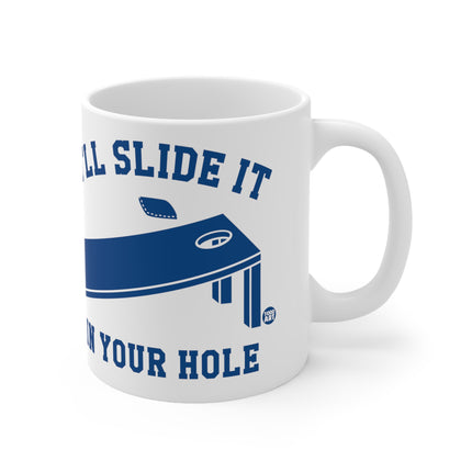 Corn Hole Ceramic Mug