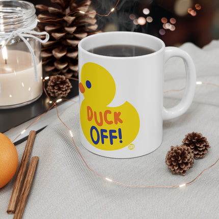 duck off Ceramic Mug