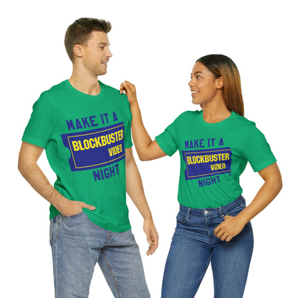 Blockbuster Night Retro Unisex Tee
