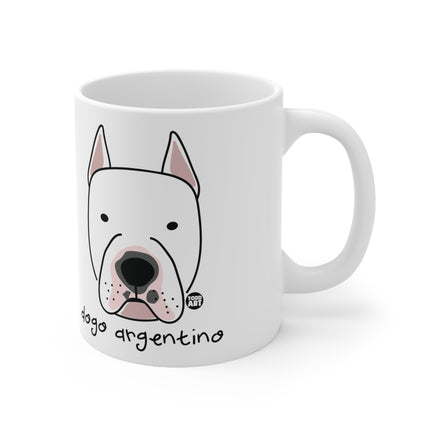 Dog Breeds Dogo Argentino Ceramic Mug