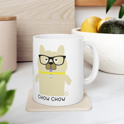 Bow Wow Meow Chow Chow Ceramic Mug