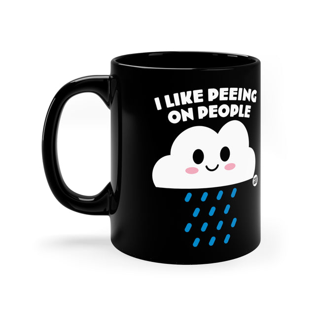 Pee on People Cloud Mug