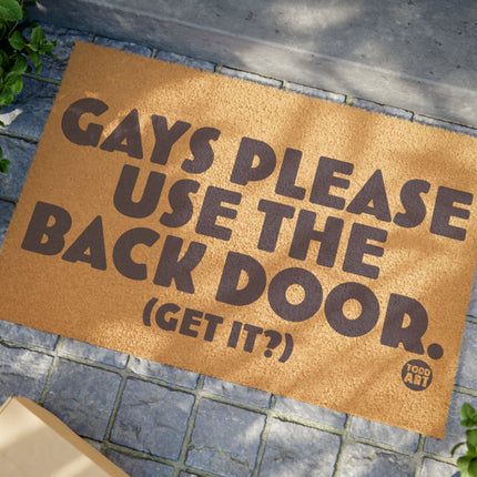 gay Use Backdoor Doormat