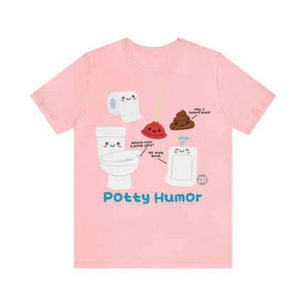 Potty Humor Unisex Short Sleeve Tee