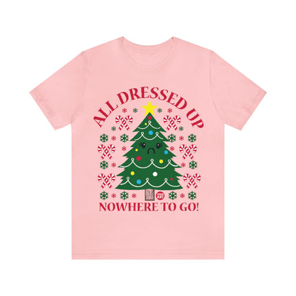 All Dressed Up Christmas Tree Unisex Short Sleeve Tee