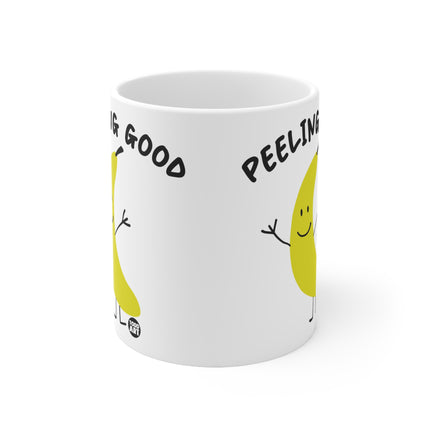 Peeling Good Banana Ceramic Mug