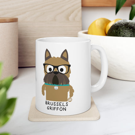 Bow Wow Meow Brussels Griffon Ceramic Mug