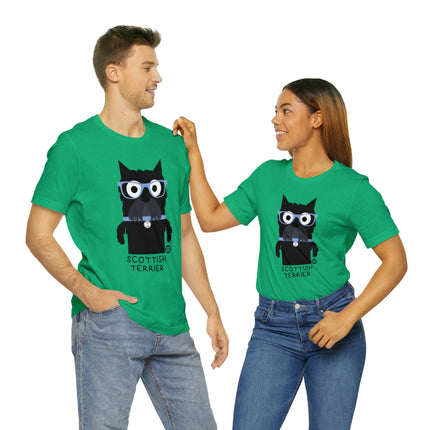 Bow Wow Meow Scottish Terrier Unisex Tee