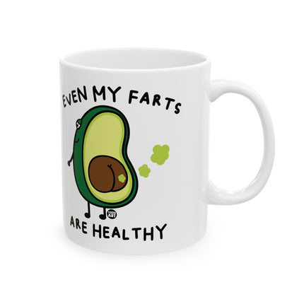 Even Farts Healthy Avocado Ceramic Mug