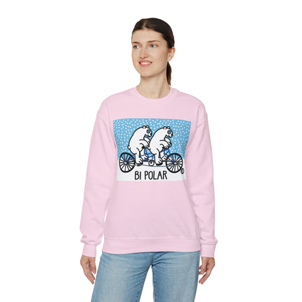 Bi Polar Bears Crewneck Sweatshirt