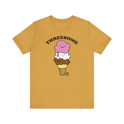 Funny "THREESOME" Tee Shirt