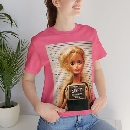 Barbie Malibu Mugshot Unisex Short Sleeve Tee