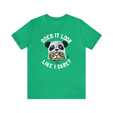 Does It Look Like I Care Cat Unisex Tee