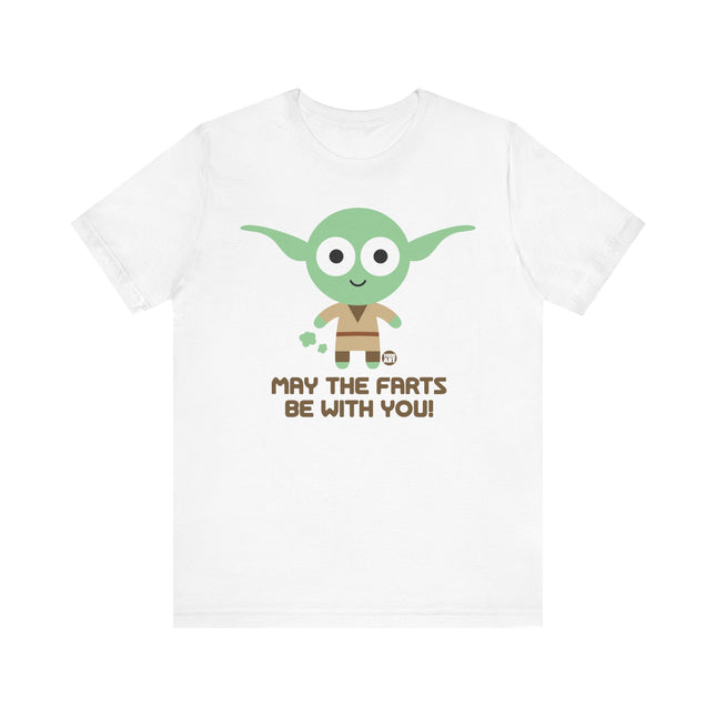Funny Star Wars "May the Farts Be With You" Yoda Tee Shirt
