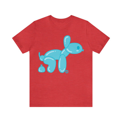 Balloon Poop Dog Unisex Tee