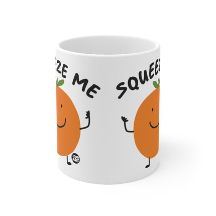 Squeeze Me Orange Ceramic Mug