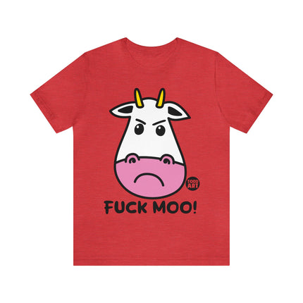 Fuck Moo Cow Unisex Short Sleeve Tee