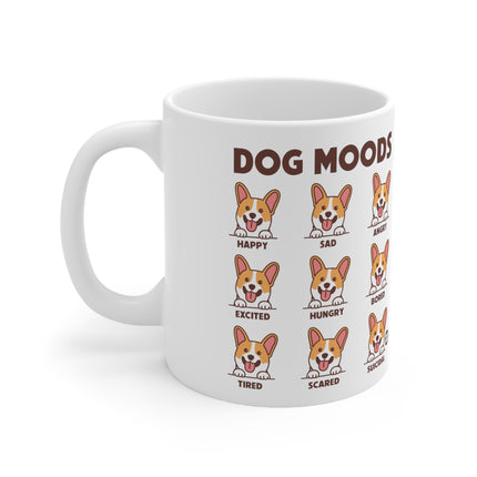 Dog Moods Ceramic Mug