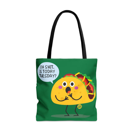 Oh Shit Taco Tuesday Tote Bag