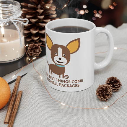 Best Things small packages Ceramic Mug