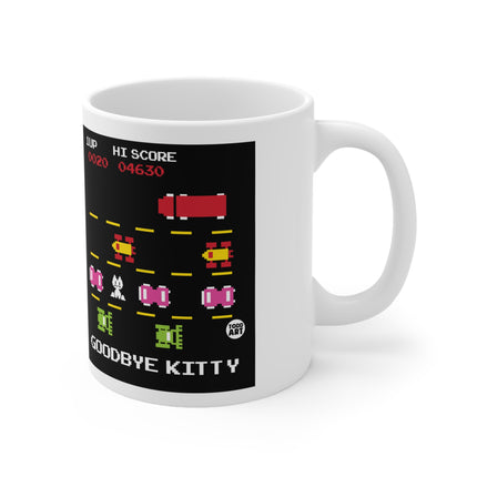 Goodbye Kitty Video Game Ceramic Mug