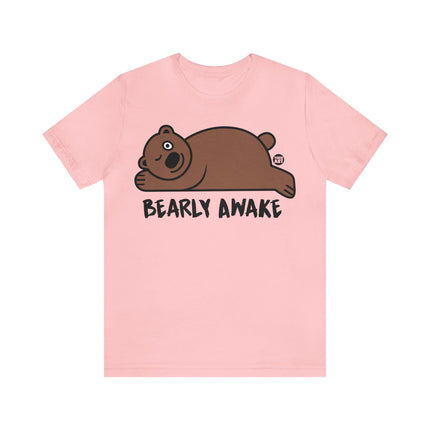 Bearly Awake Bear Unisex Tee
