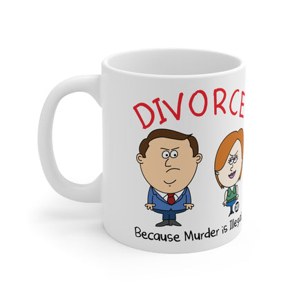 Divorce Ceramic Mug