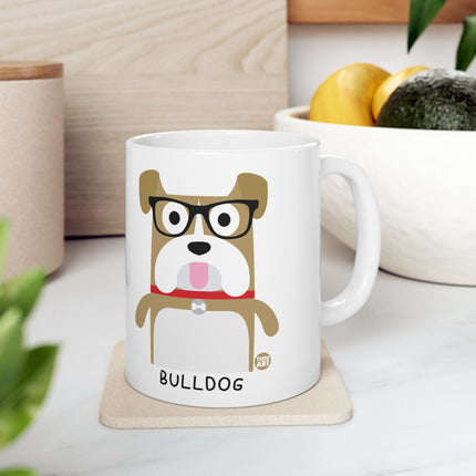 Bow Wow Meow Bulldog Ceramic Mug