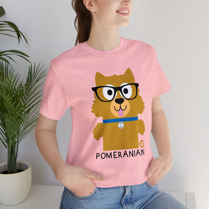 Bow Wow Meow Pomeranian Unisex Tee