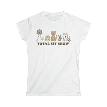 Total Sit Show Dogs Women's Softstyle Tee