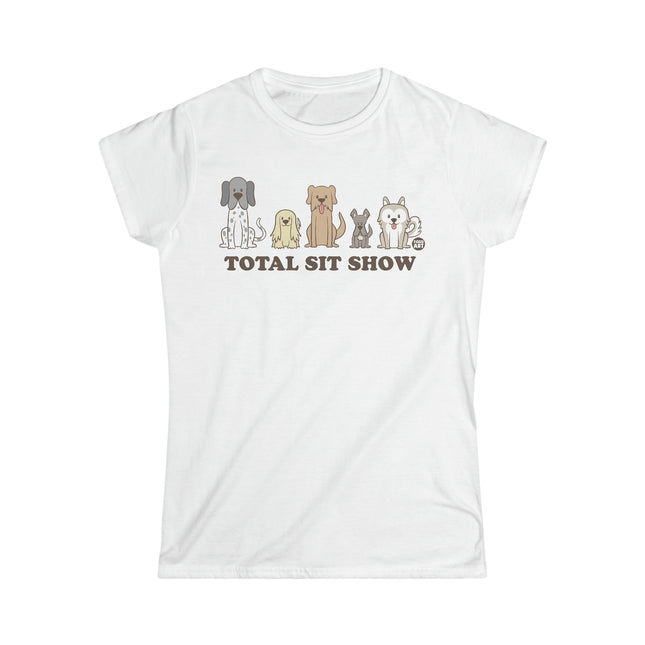 Total Sit Show Dogs Women's Softstyle Tee