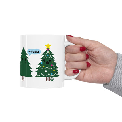 Christmas Tree Whore Ceramic Mug