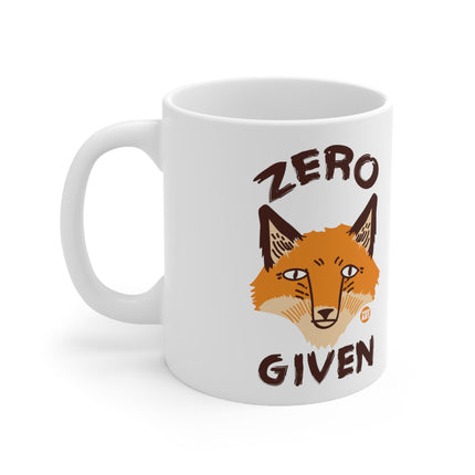 Zero Fox Given Ceramic Mug