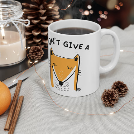 dont give a fox Ceramic Mug