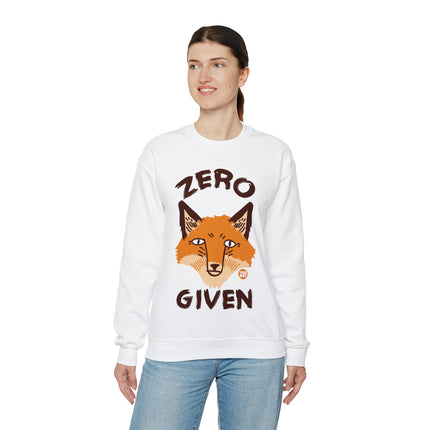 Zero Fox Given Crewneck Sweatshirt