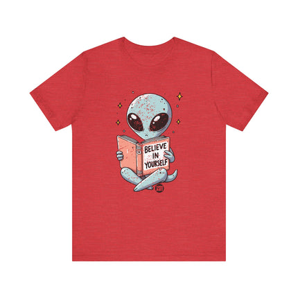 Believe in Yourself Cute Alien Tee