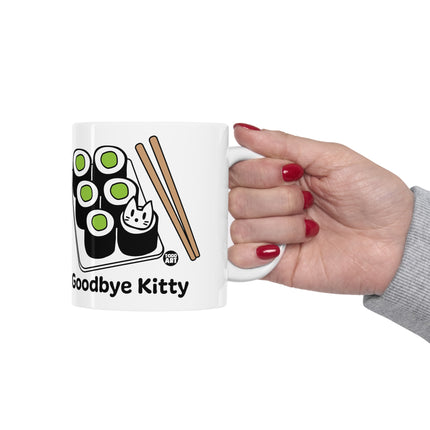 Goodbye Kitty Sushi Ceramic Mug